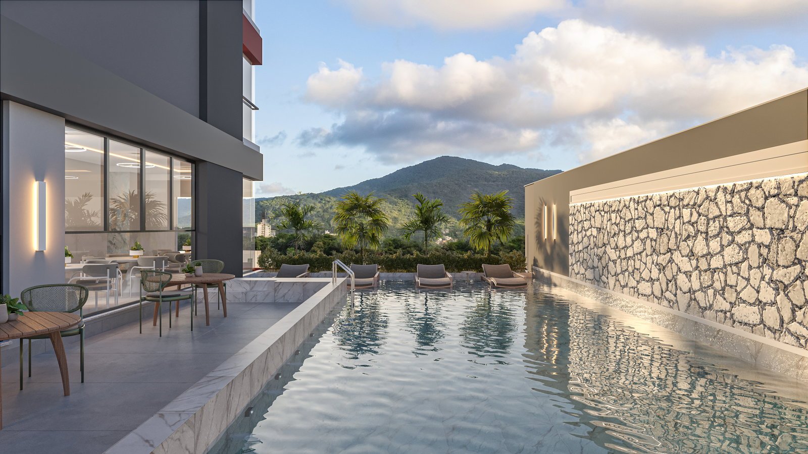 Residencial Princípia — fachada e renders 2, Caleone Construtora, Jardim Dourado, Porto Belo SC Residencial Princípia — fachada e renders 2, Caleone Construtora, Jardim Dourado, Porto Belo SC
