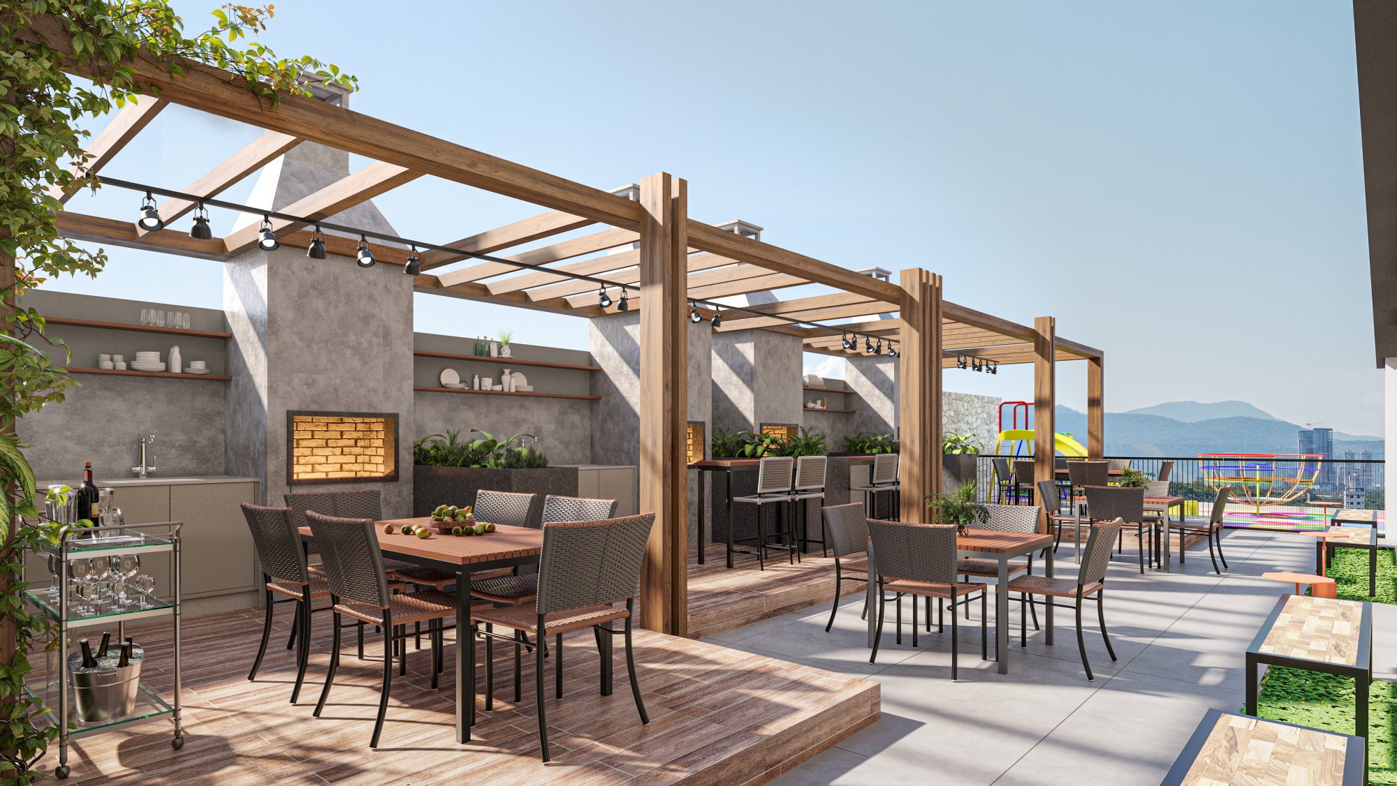 Residencial Princípia — fachada e renders 8, Caleone Construtora, Jardim Dourado, Porto Belo SC Residencial Princípia — fachada e renders 8, Caleone Construtora, Jardim Dourado, Porto Belo SC