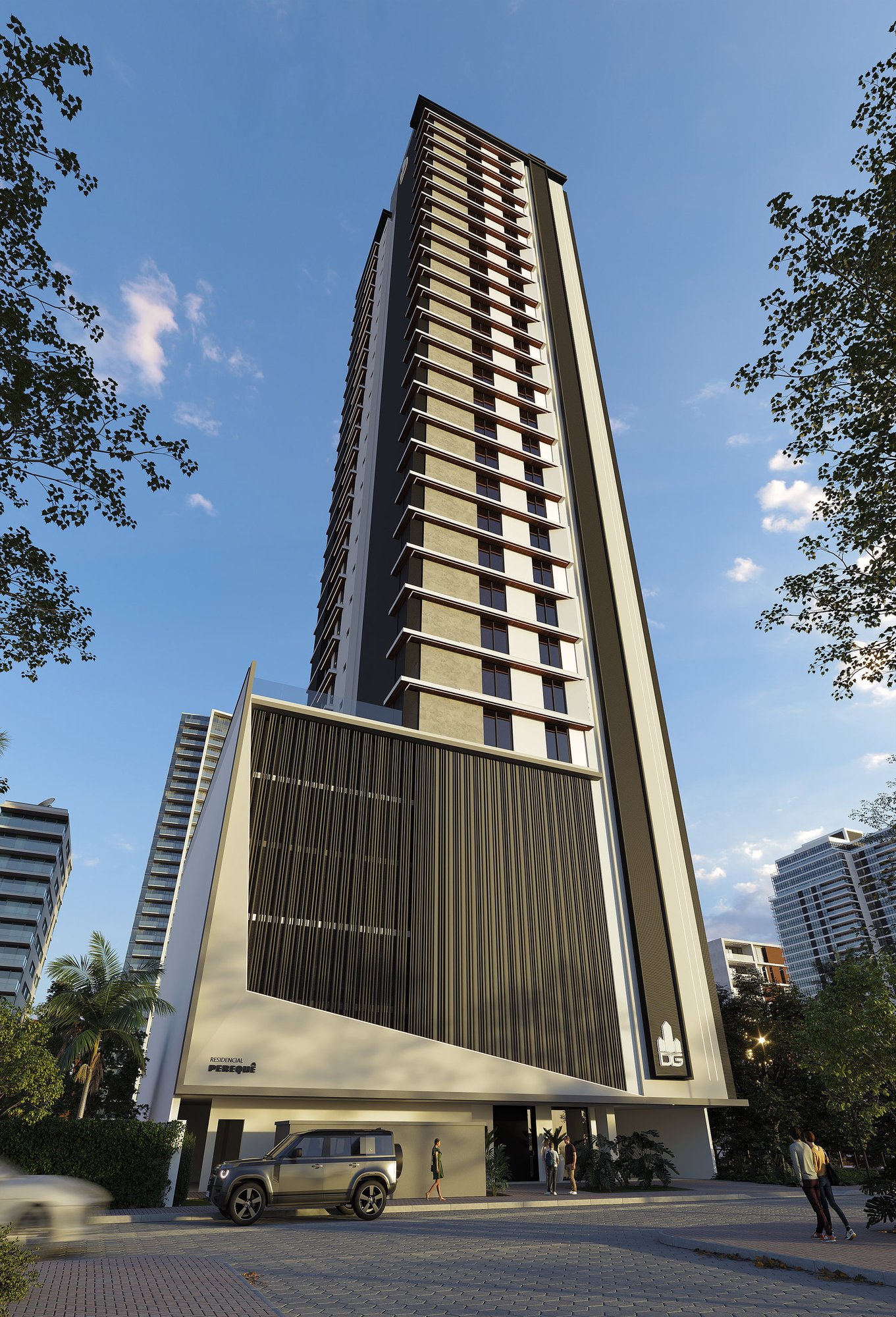Residencial Recanto do Pereque — fachada e renders 2, DG Construtora e Incorporadora, Balneário Perequê, Porto Belo SC Residencial Recanto do Pereque — fachada e renders 2, DG Construtora e Incorporadora, Balneário Perequê, Porto Belo SC
