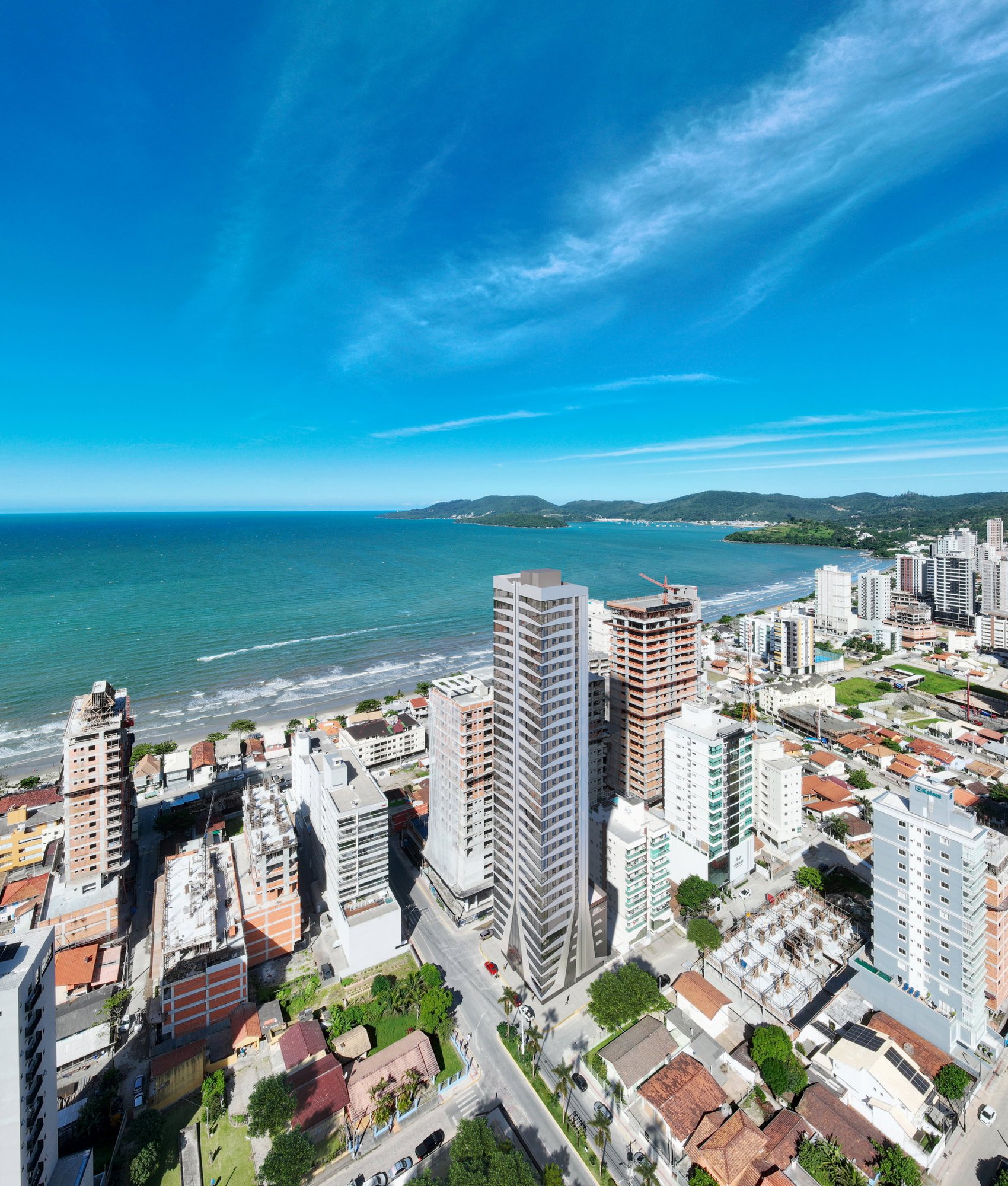 Skyline Tower — fachada e renders 2, MC Construtora e Incorporadora, Balneário Perequê, Porto Belo SC Skyline Tower — fachada e renders 2, MC Construtora e Incorporadora, Balneário Perequê, Porto Belo SC