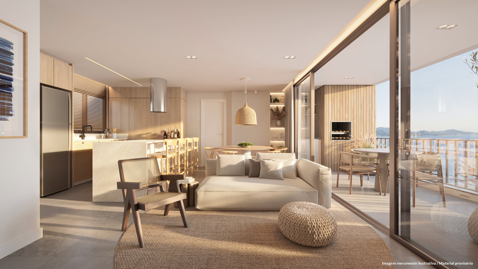 Sunhaus Tower — fachada e renders 2, Sunprime, Balneário Perequê, Porto Belo SC