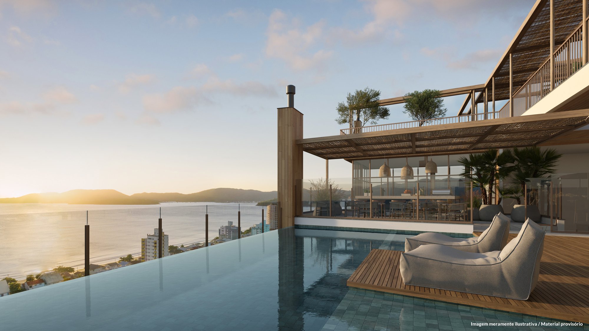Sunhaus Tower — fachada e renders 11, Sunprime, Balneário Perequê, Porto Belo SC