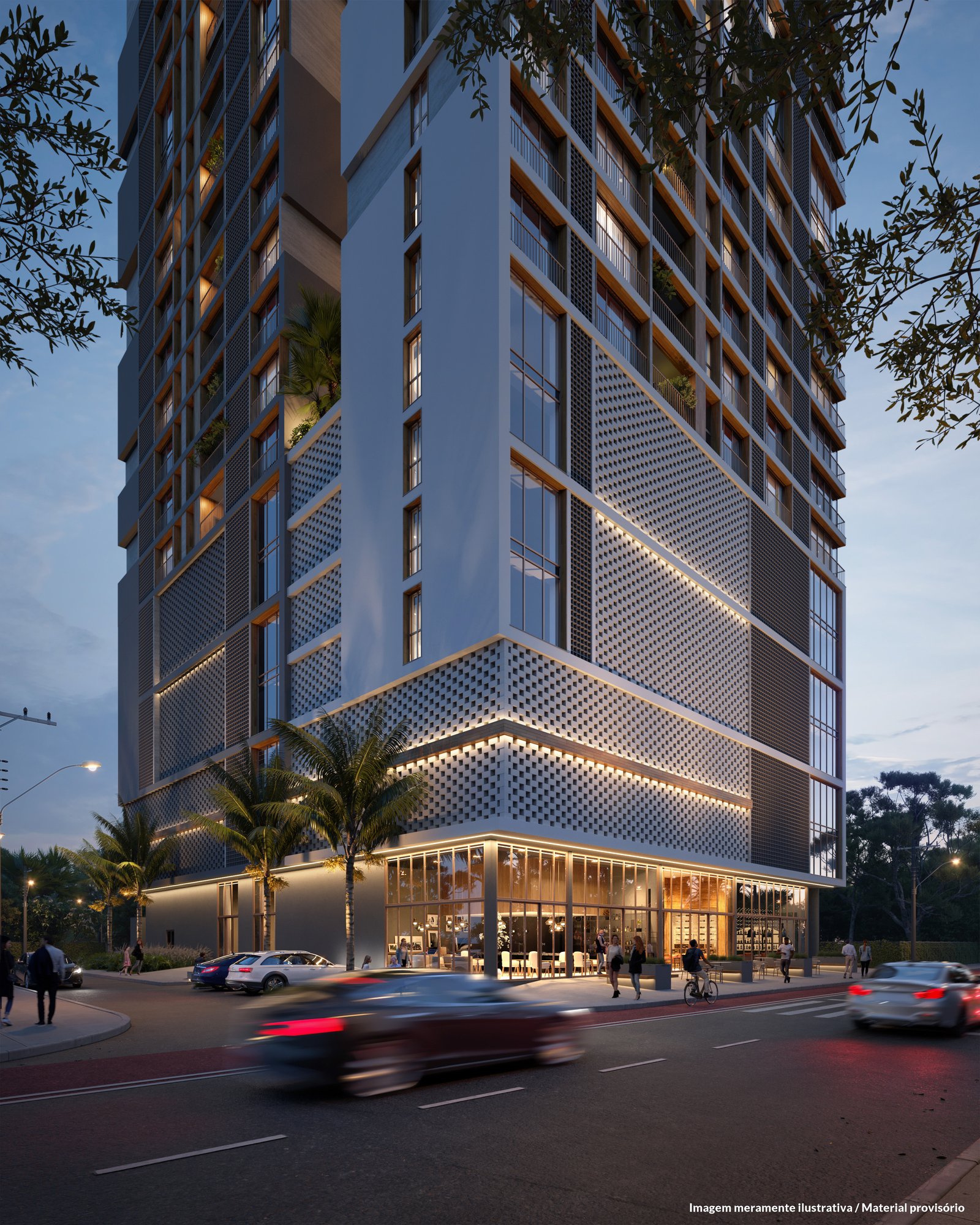 Sunhaus Tower — fachada e renders 15, Sunprime, Balneário Perequê, Porto Belo SC