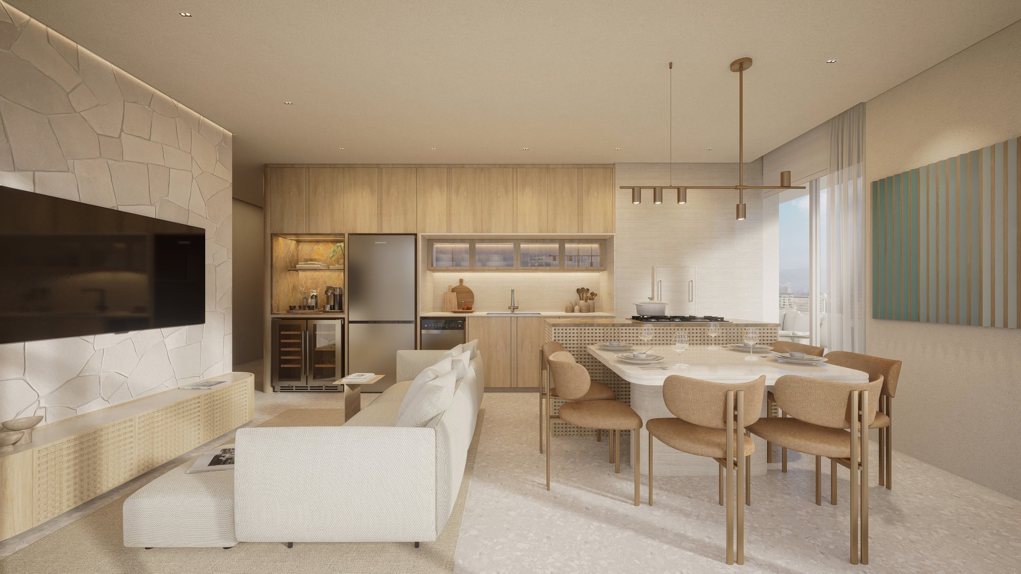 Tauri — fachada e renders 33, Torresani Empreendimentos, Balneário Perequê, Porto Belo SC