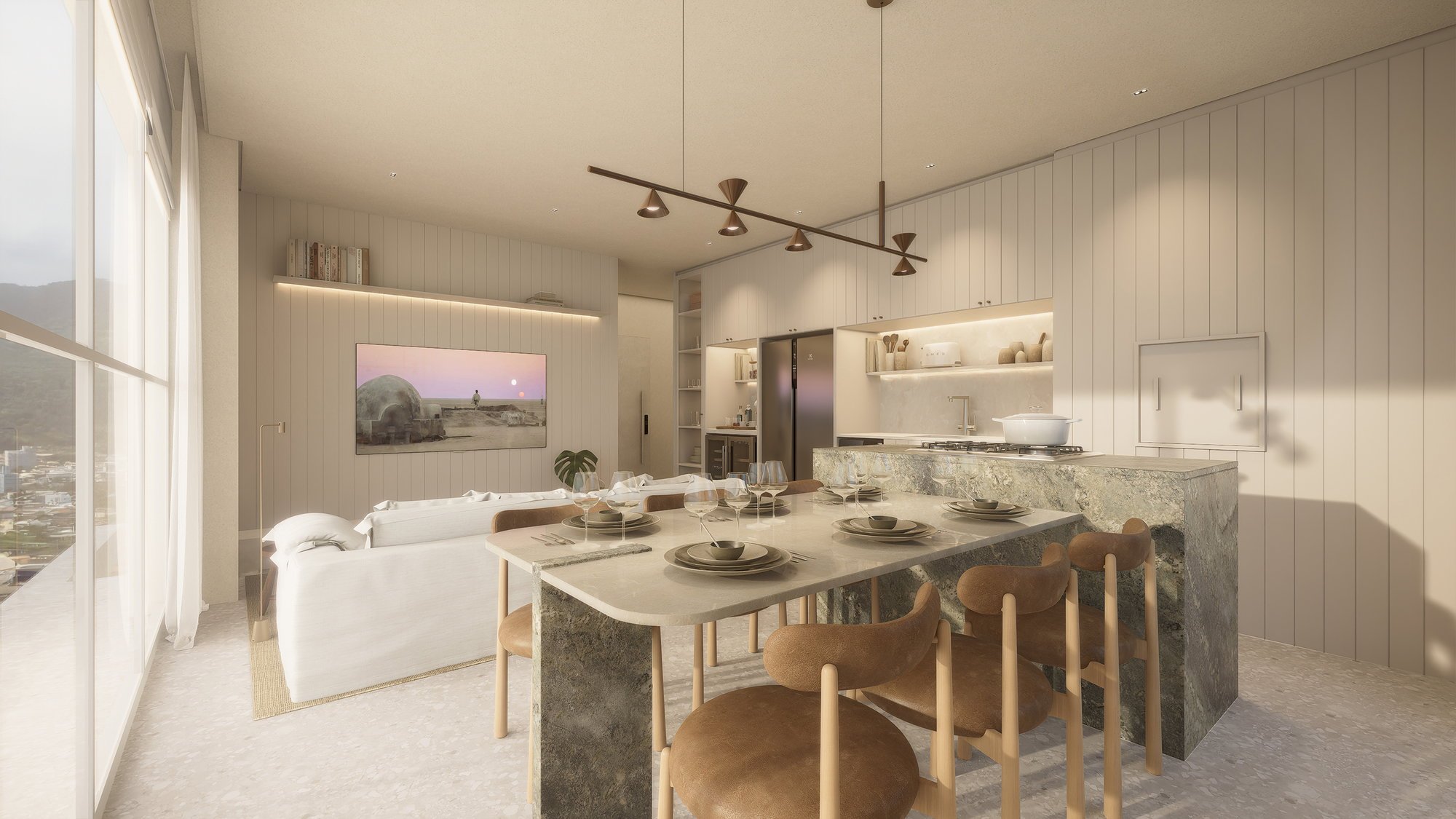 Tauri — fachada e renders 36, Torresani Empreendimentos, Balneário Perequê, Porto Belo SC