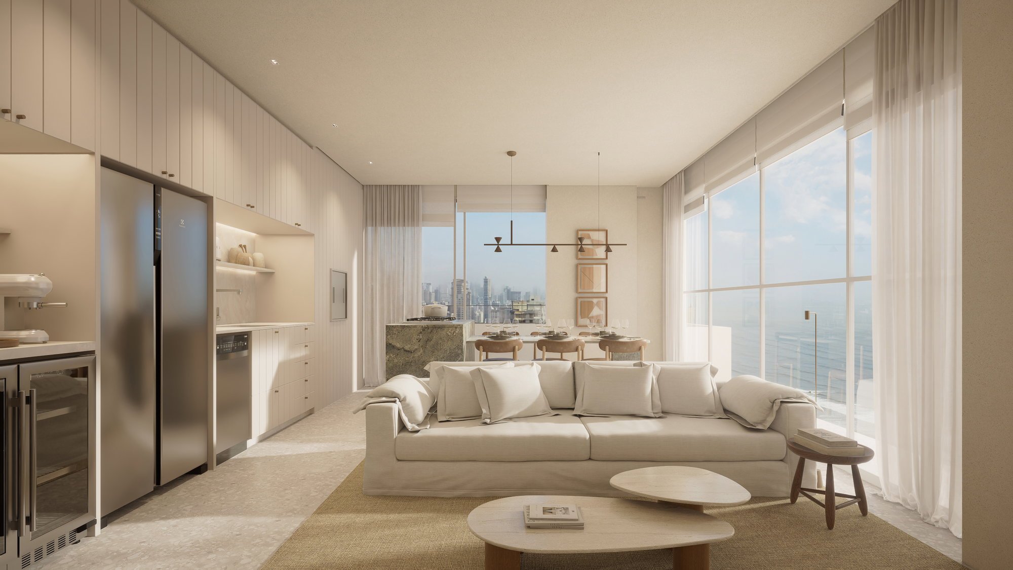 Tauri — fachada e renders 39, Torresani Empreendimentos, Balneário Perequê, Porto Belo SC
