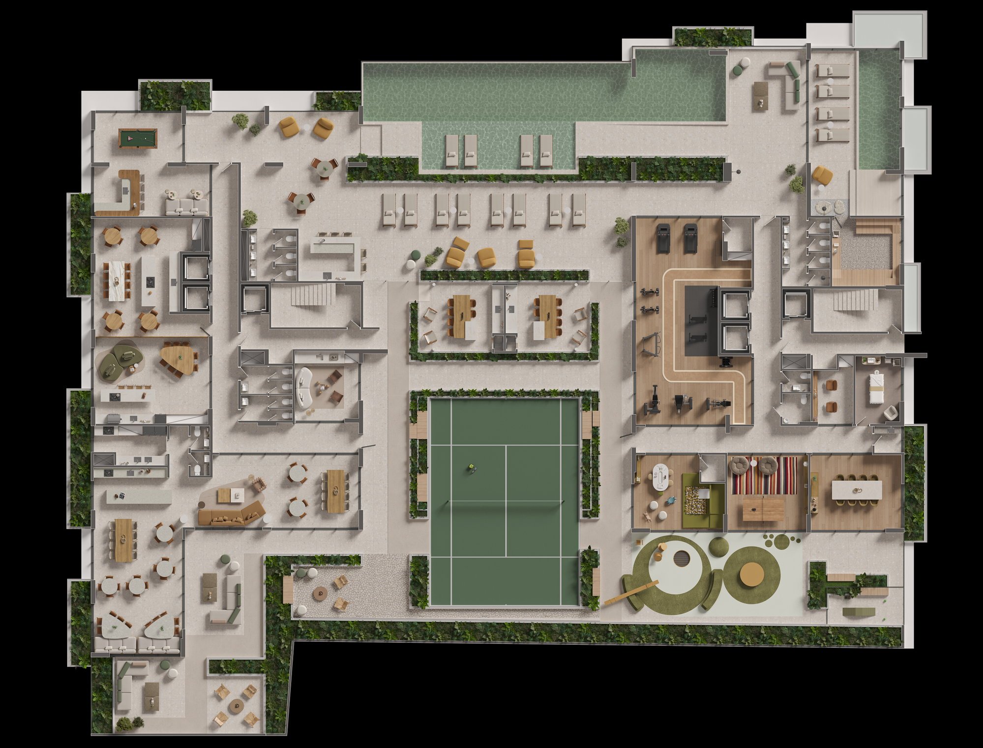 Tauri — planta e tipologias 2, Torresani Empreendimentos, Balneário Perequê, Porto Belo SC