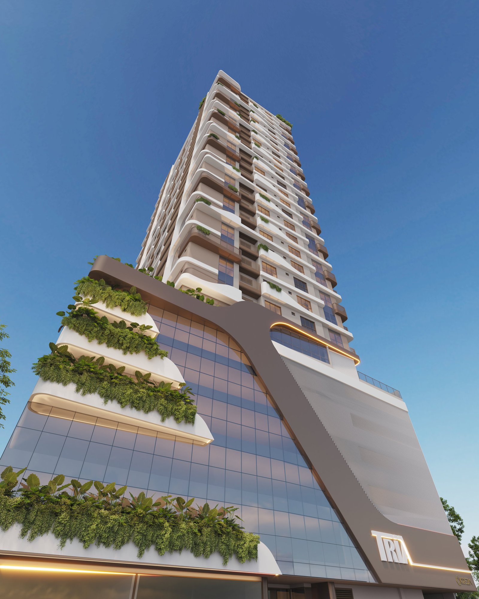 Tría — fachada e renders 3, Odeza Empreendimentos, Balneário Perequê, Porto Belo SC Tría — fachada e renders 3, Odeza Empreendimentos, Balneário Perequê, Porto Belo SC