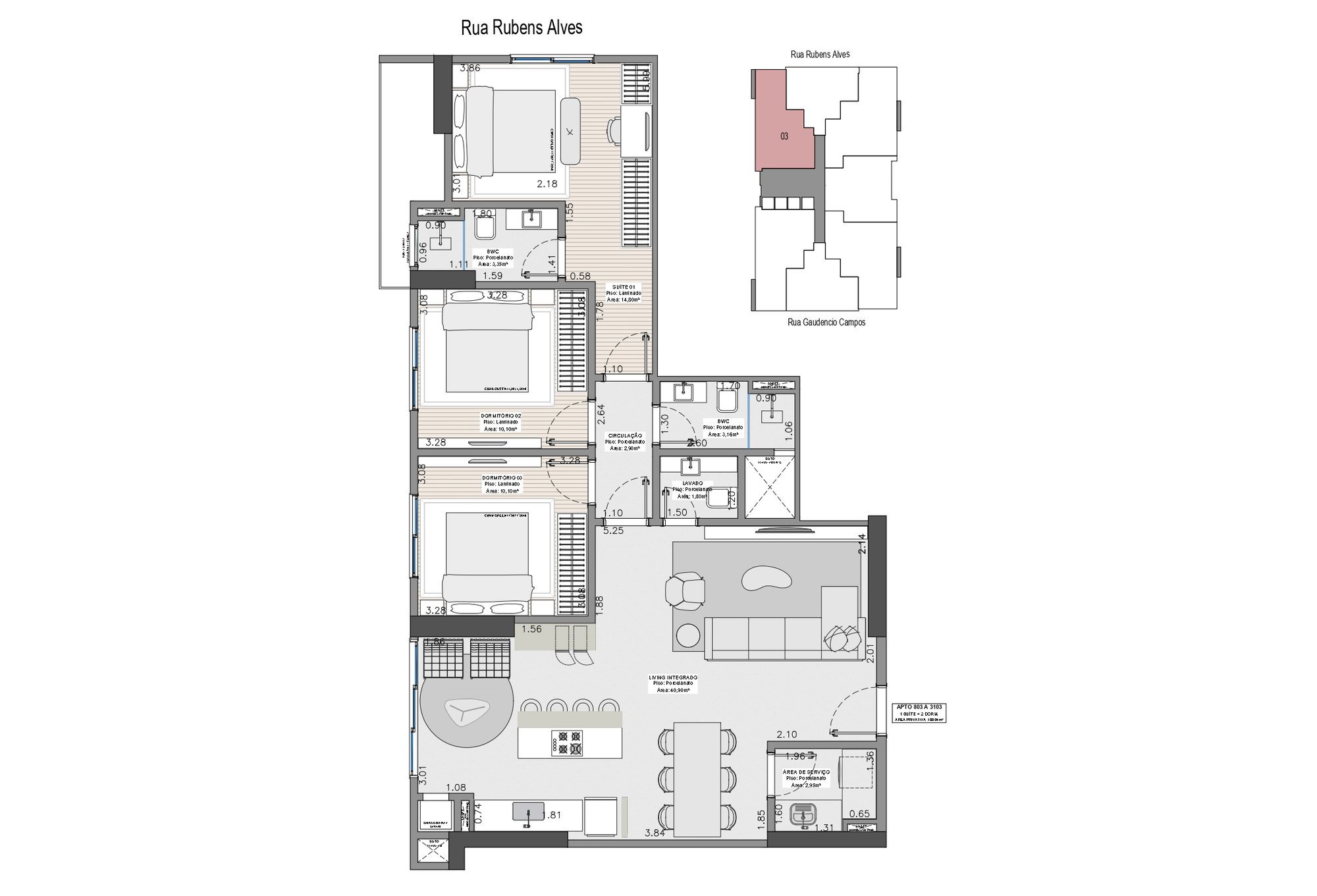 Tría — planta e tipologias 3, Odeza Empreendimentos, Balneário Perequê, Porto Belo SC Tría — planta e tipologias 3, Odeza Empreendimentos, Balneário Perequê, Porto Belo SC