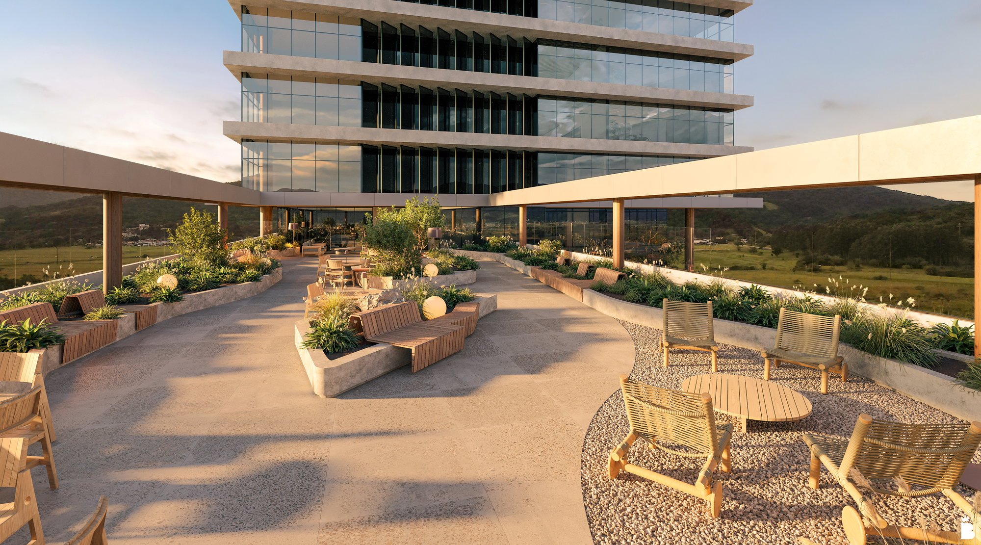 Veccel Corporate — fachada e renders 20, Vokkan, VivaPark, Porto Belo SC Veccel Corporate — fachada e renders 20, Vokkan, VivaPark, Porto Belo SC