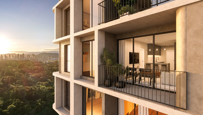 Verenna INC 15 — detalhe da sacada e da fachada, Porto Belo SC Verenna INC 15 — detalhe da sacada e da fachada, Porto Belo SC