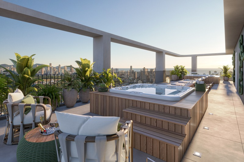 Verenna INC 15 — terraço do Tempo com jacuzzi, Porto Belo SC Verenna INC 15 — terraço do Tempo com jacuzzi, Porto Belo SC