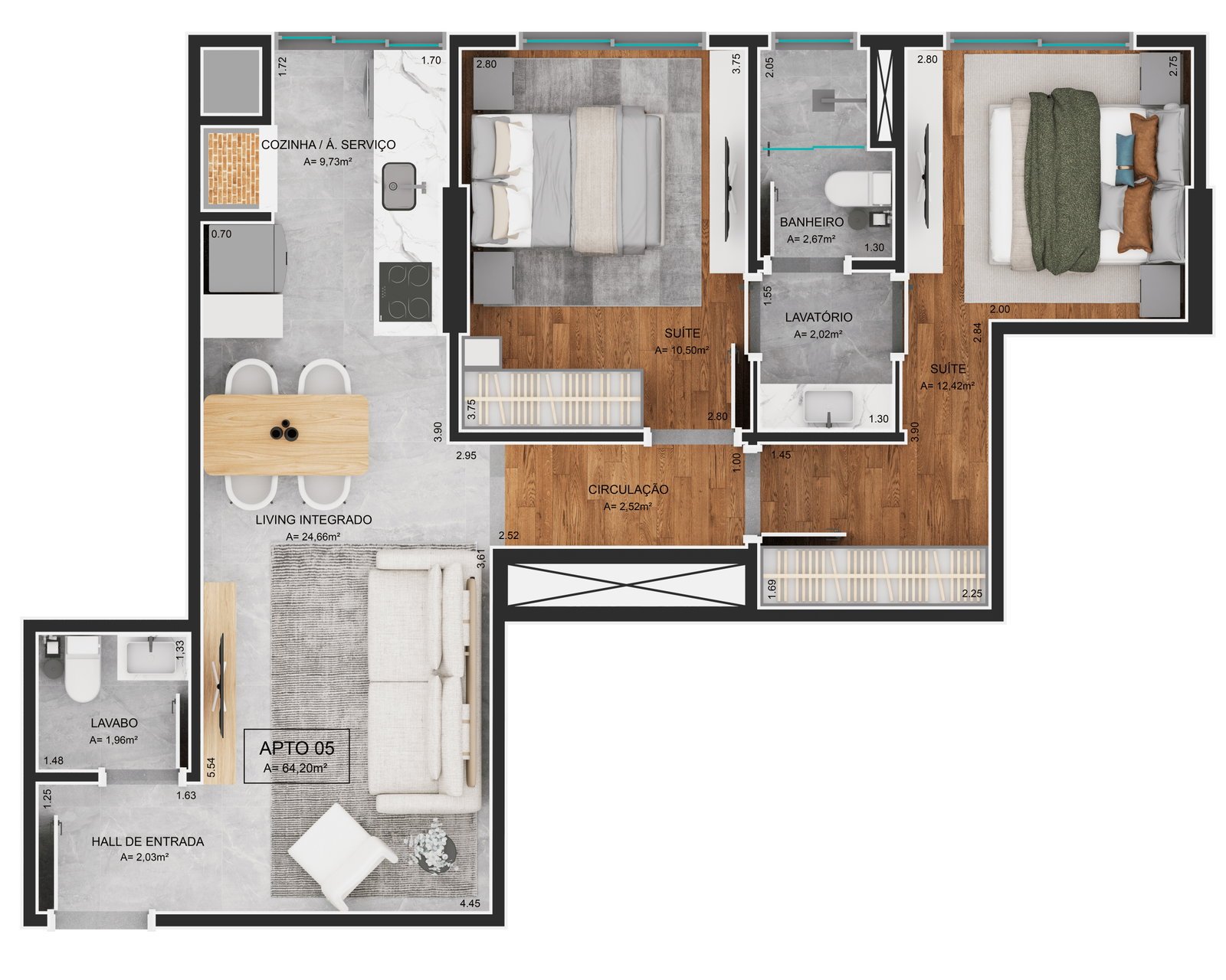 Villa Fortuny — planta e tipologias 7, Reskatrin Empreendimentos, Jardim Dourado, Porto Belo SC Villa Fortuny — planta e tipologias 7, Reskatrin Empreendimentos, Jardim Dourado, Porto Belo SC