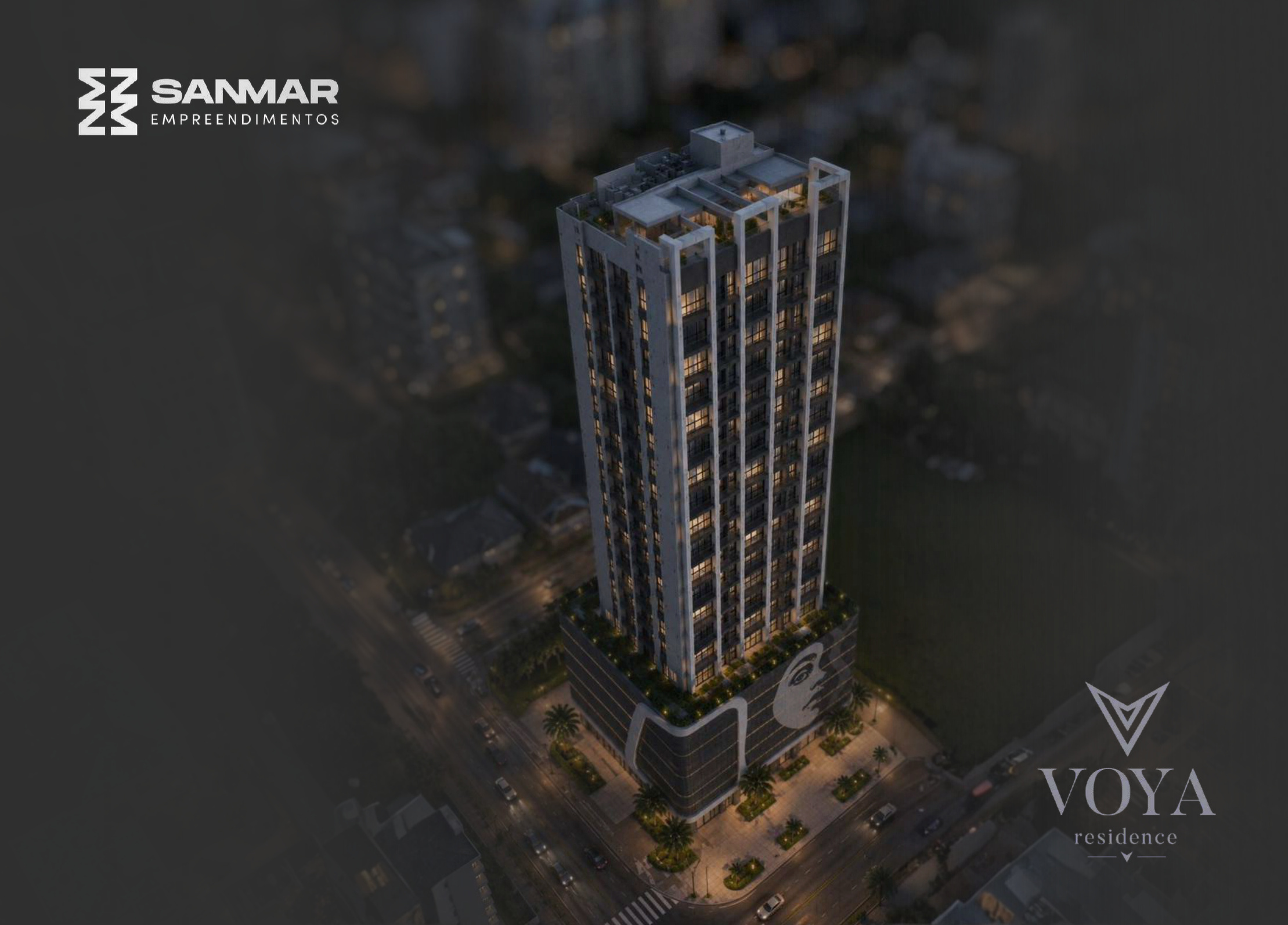 Voya Residence — fachada, Sanmar Empreendimentos, Porto Belo SC