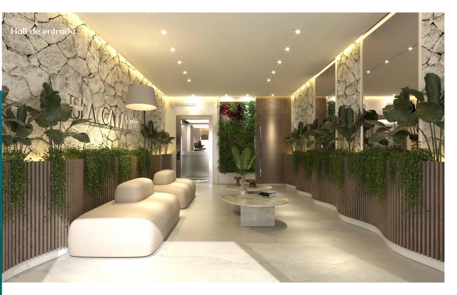 Hall de entrada do Isla Catalina Residence