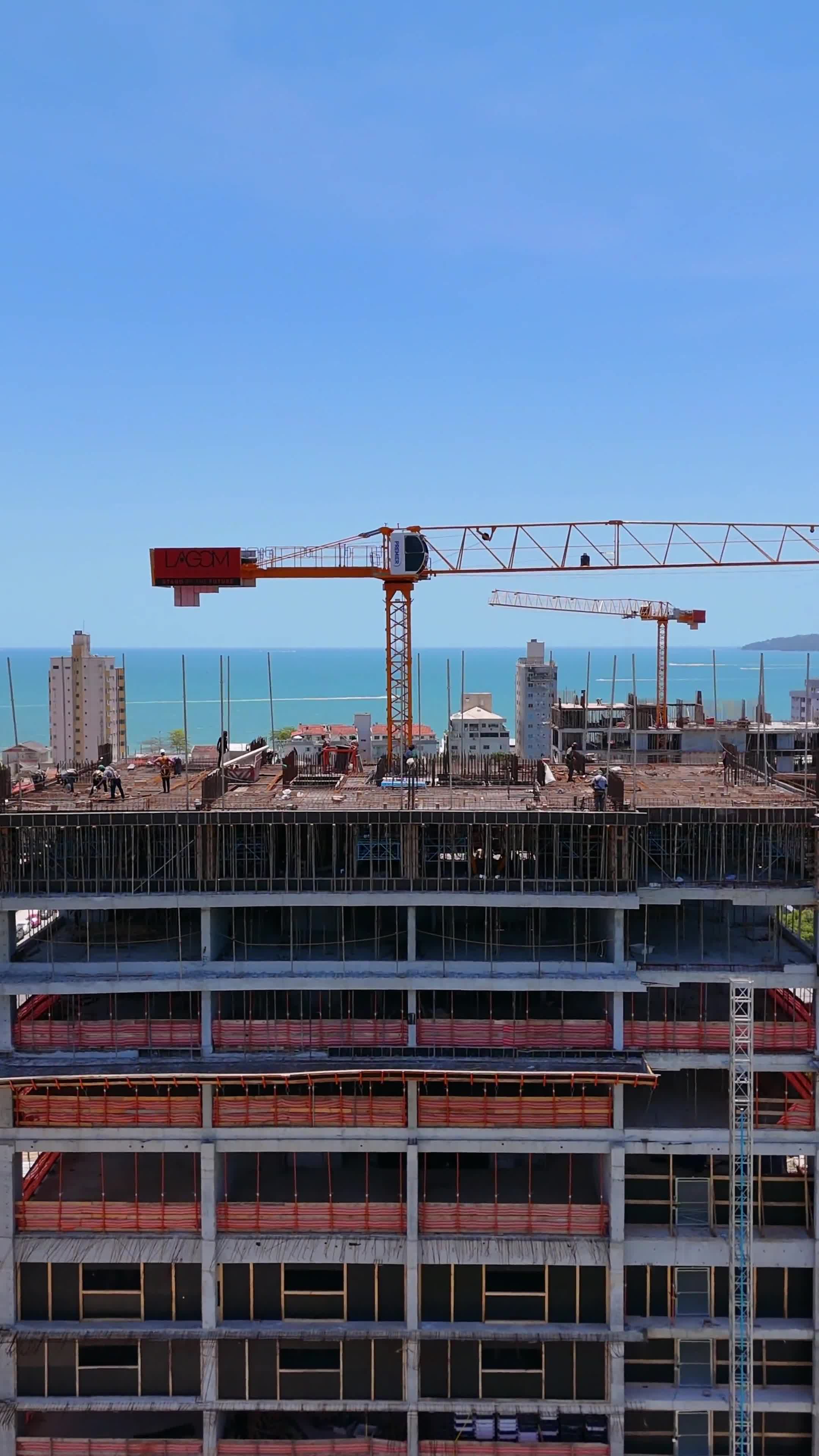 Lagom Perequê — vídeo · Atualizacao de obra Novembro, Porto Belo SC