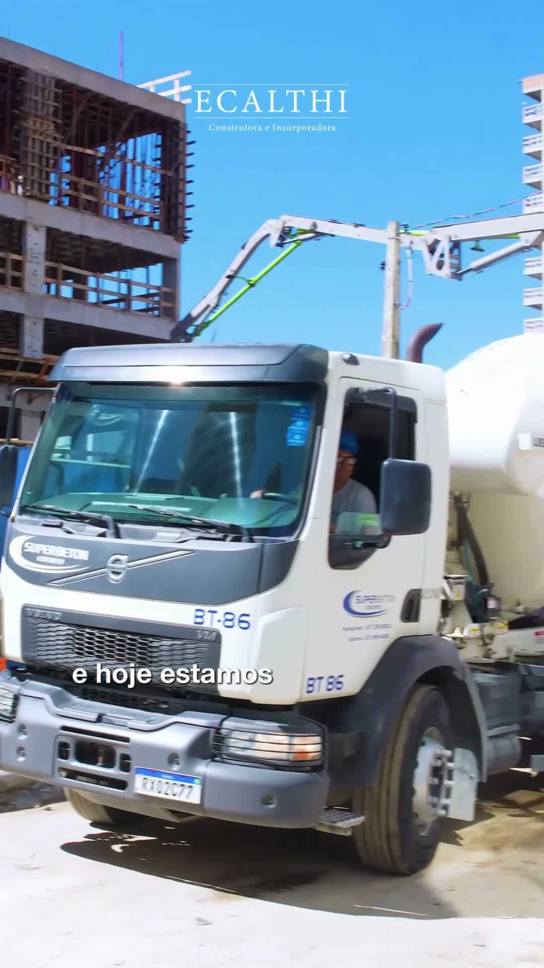 Ocean Coast — vídeo · CONCRETAGEM JUNHO OCEAN ECALTHI, Porto Belo SC