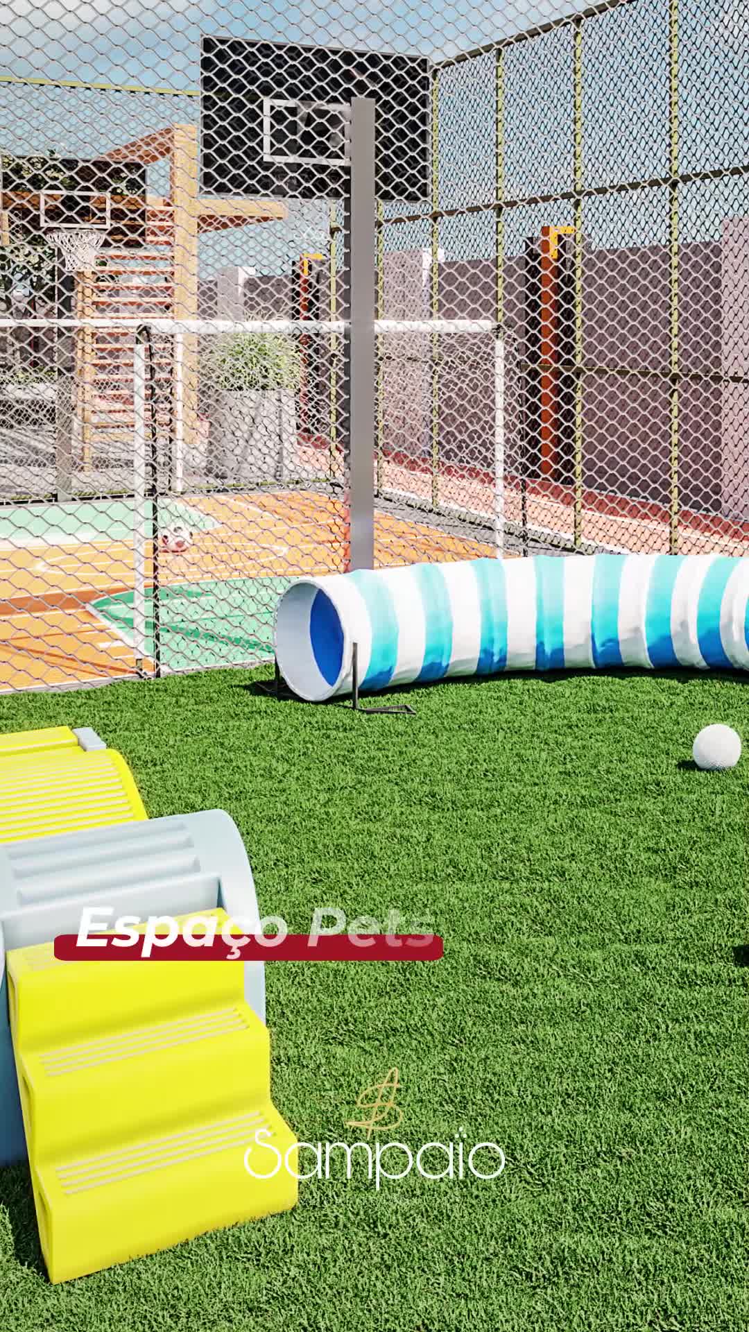 Opala — vídeo · Área de lazer, Porto Belo SC