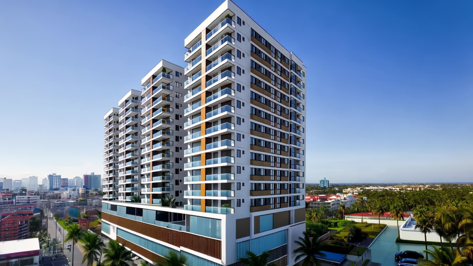 Porto Bello - Torre A — vídeo · Fachada, Porto Belo SC