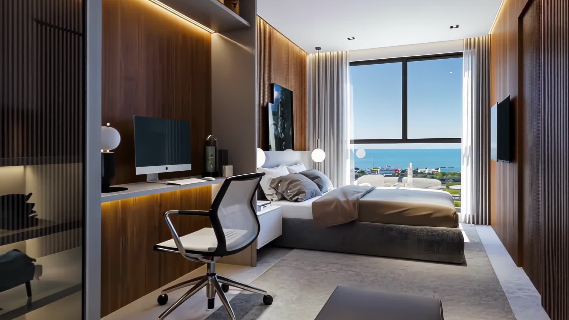 Porto Bello - Torre A — vídeo · Quarto, Porto Belo SC