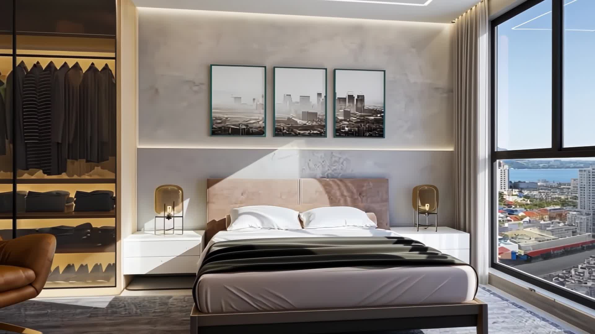 Porto Bello - Torre A — vídeo · Quarto, Porto Belo SC