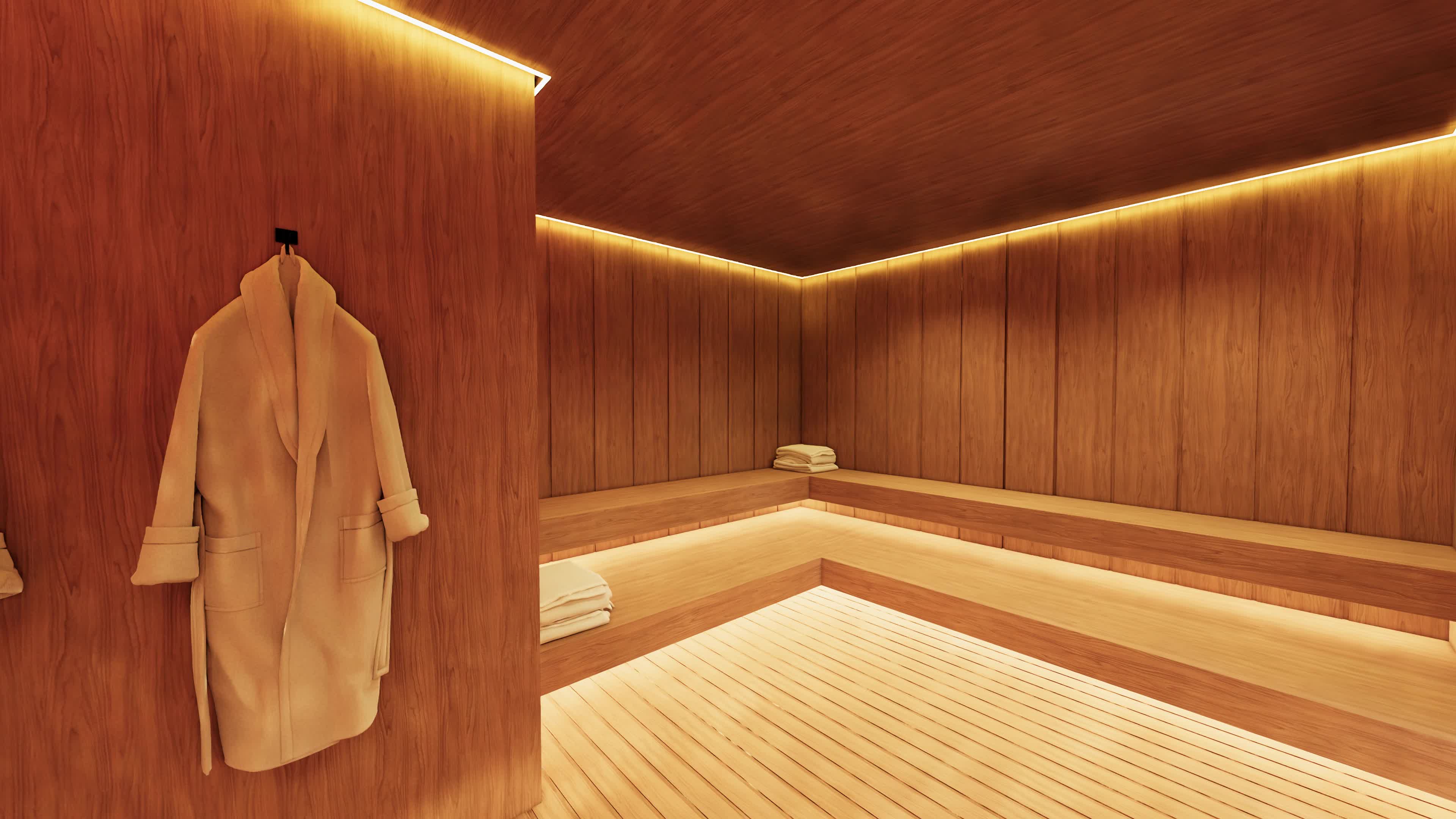 Porto Bello - Torre A — vídeo · Sauna, Porto Belo SC
