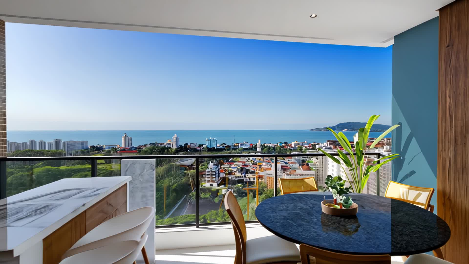 Porto Bello - Torre A — vídeo · Vista, Porto Belo SC