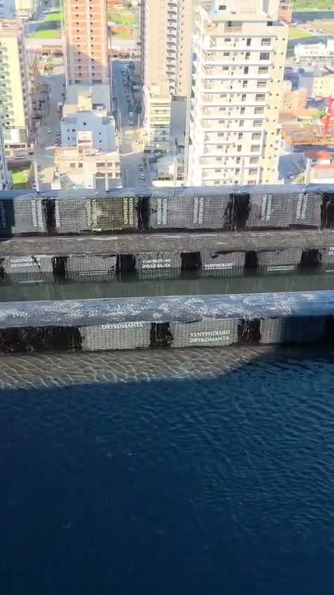 Residencial Tarumã — vídeo · Impermeabilizacao da piscina, Porto Belo SC