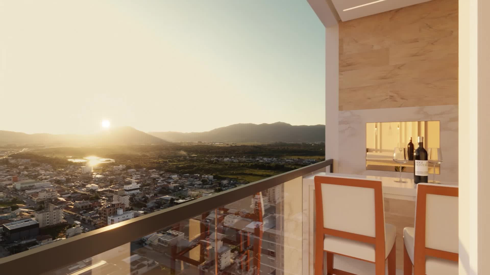 Ruáh Park Porto Belo — vídeo · LND RUAH INT TIPO3 002 SACADA TIPO 1920x1080 60, Porto Belo SC