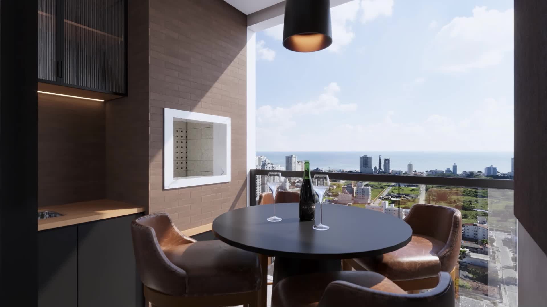 Ruáh Park Porto Belo — vídeo · LND RUAH INT TIPO4 008 VARANDA TIPO 1920x1080 60, Porto Belo SC