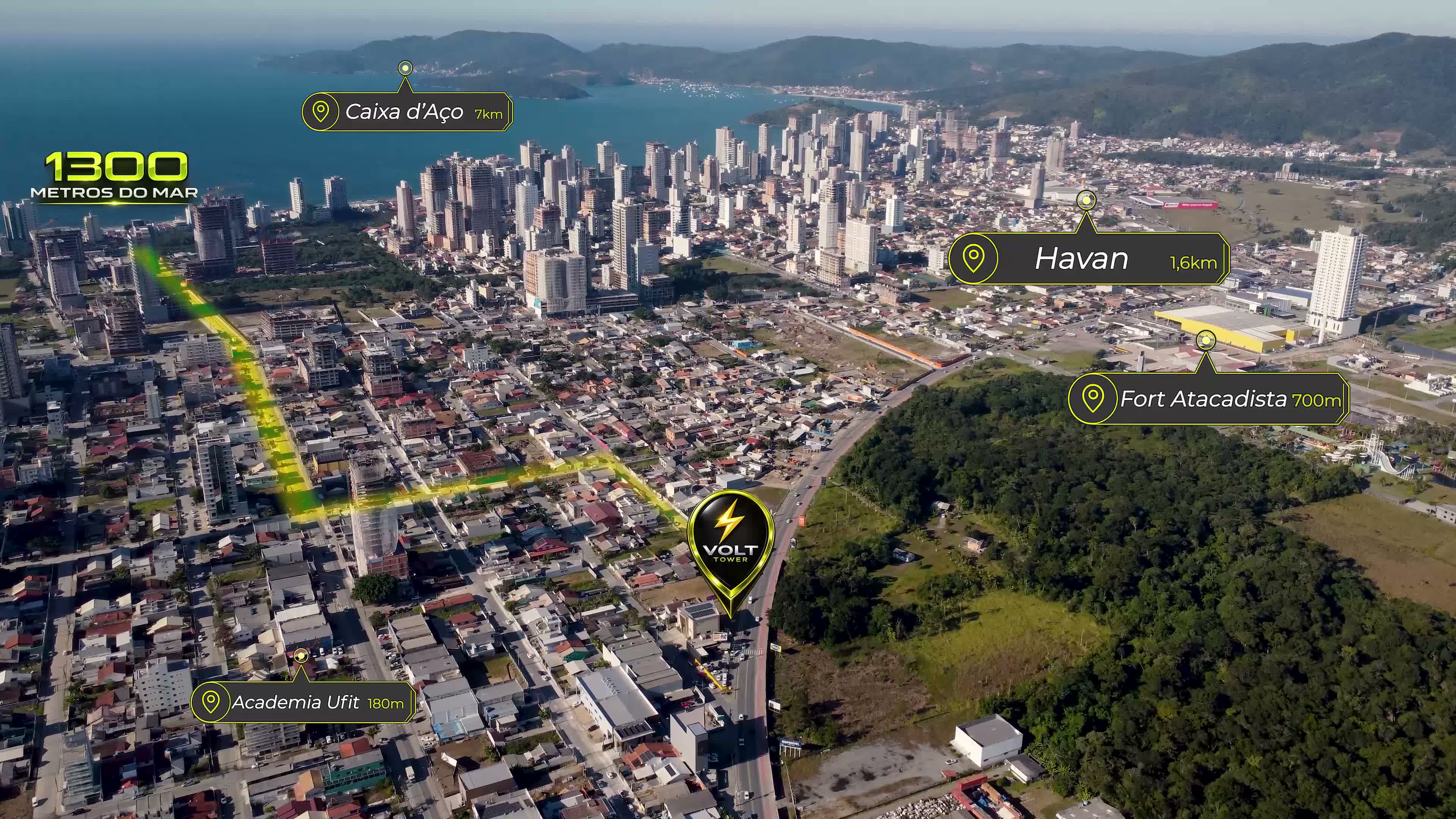 Volt Tower — vídeo · VOLT TOWER LOCALIZACAO, Porto Belo SC